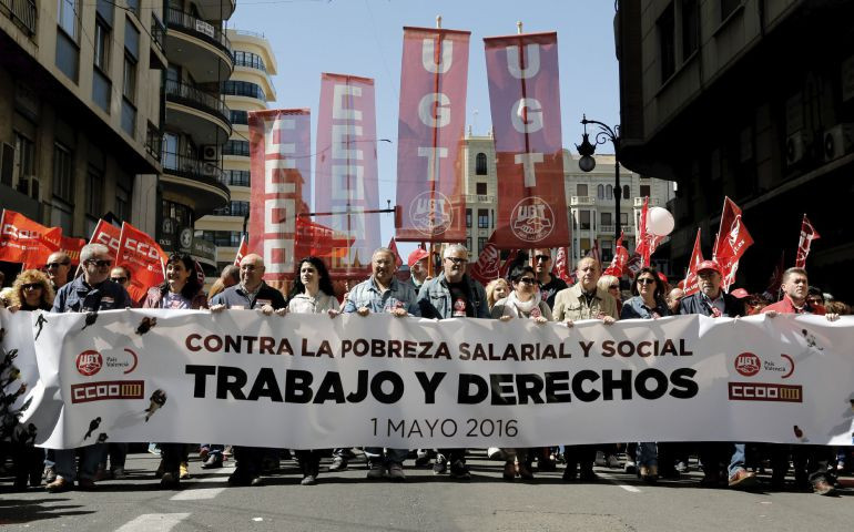 ManifestacionCCOOprecariedadsalariosbajos