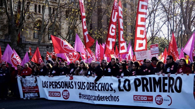 Sindicatosmanifestacionmadrid