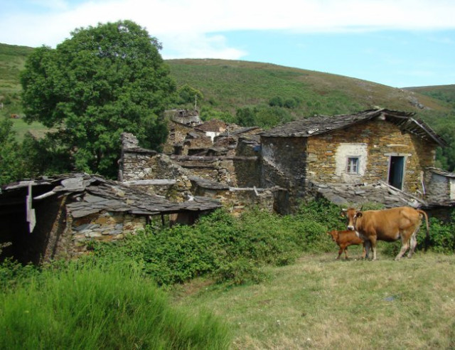 aldea abandonada