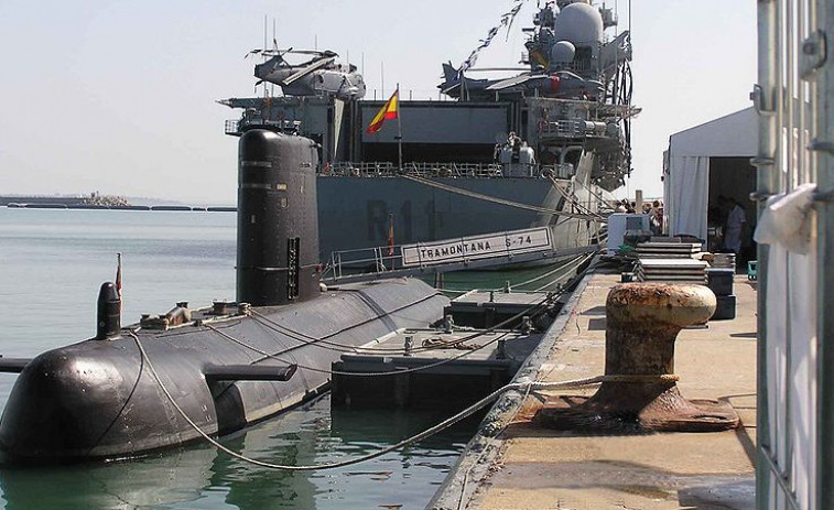 ​Jornada de puertas abiertas para visitar el submarino 'Tramontana' en Marín