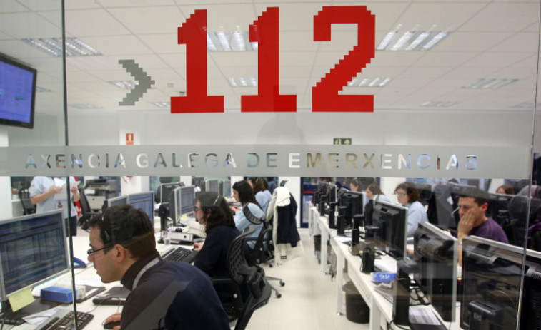 ​El 112 estuvo el jueves 