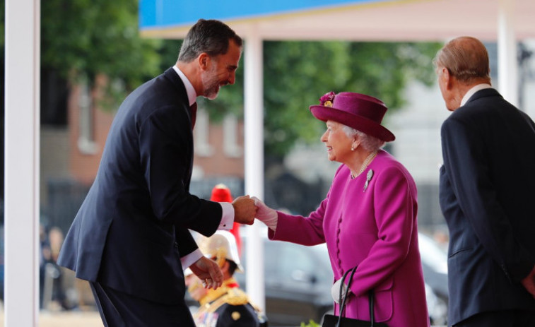​Isabel II concede a Felipe VI la máxima distinción británica