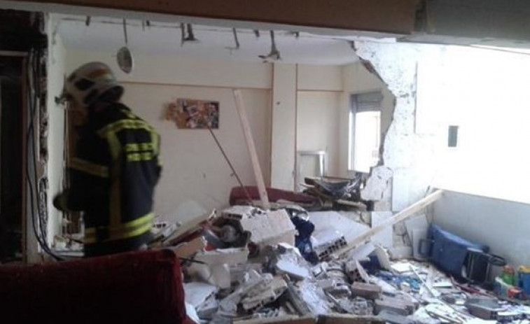 Explosión sin heridos graves en un piso de Vigo