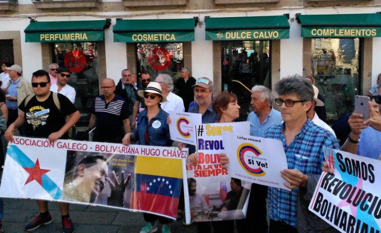 La tensión por la deriva de Venezuela se replica en Galicia