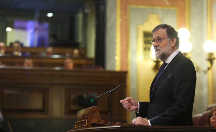 Rajoy evita referirse a la Gürtel en su comparecencia ante el Congreso
