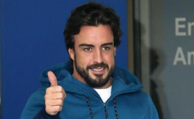 Alonso abandona el hospital pero no participará en el último test de la pretemporada