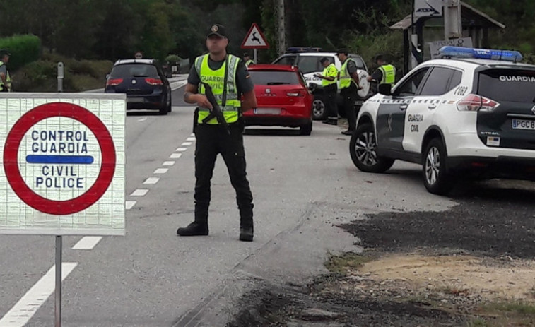 La Guardia Civil desplegó un control antiterrorista cerca de la frontera con Portugal