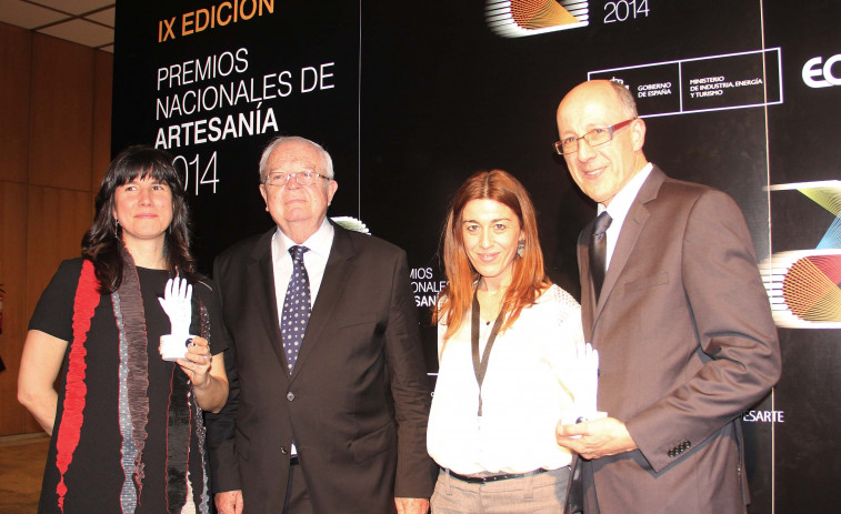 A Asociación Galega de Artesáns e Idoia Cuesta gañan os Premios Nacionais de Artesanía 2015