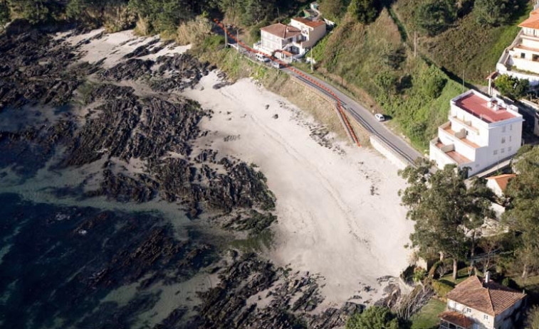 La contaminación en Playa América afecta también a otro arenal de Nigrán