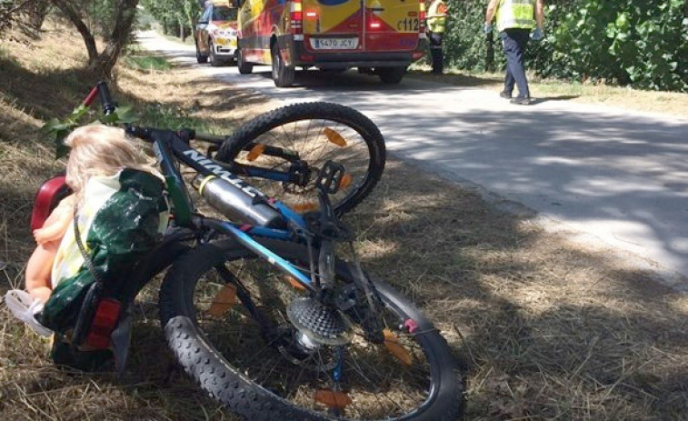 Dos ciclistas atropellados este sábado en Sanxenxo y Poio