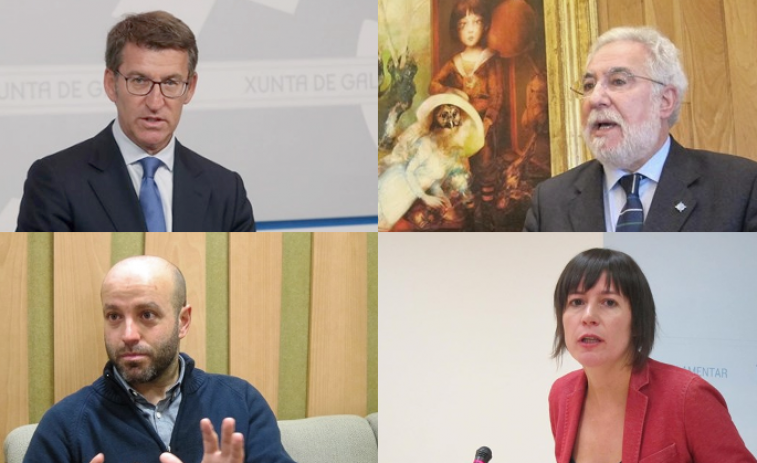 Las reacciones de los políticos gallegos a la situación en Cataluña
