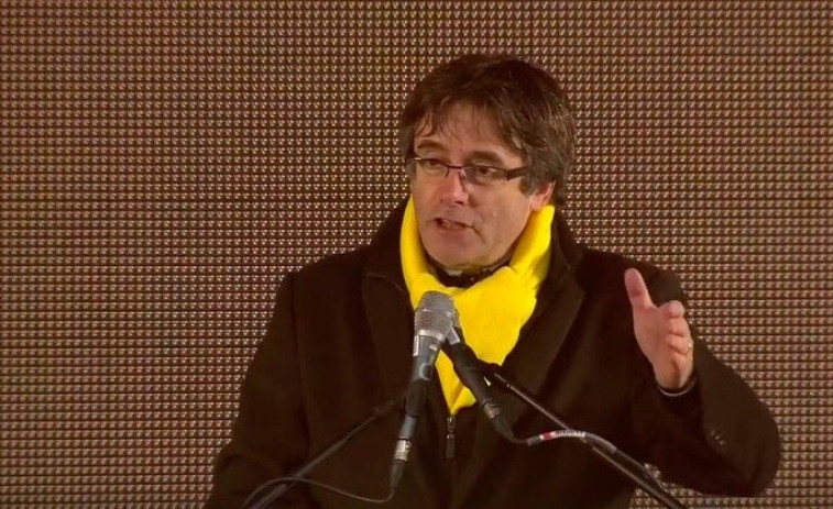 Puigdemont reafirma su disposición a gobernar Cataluña desde Bélgica
