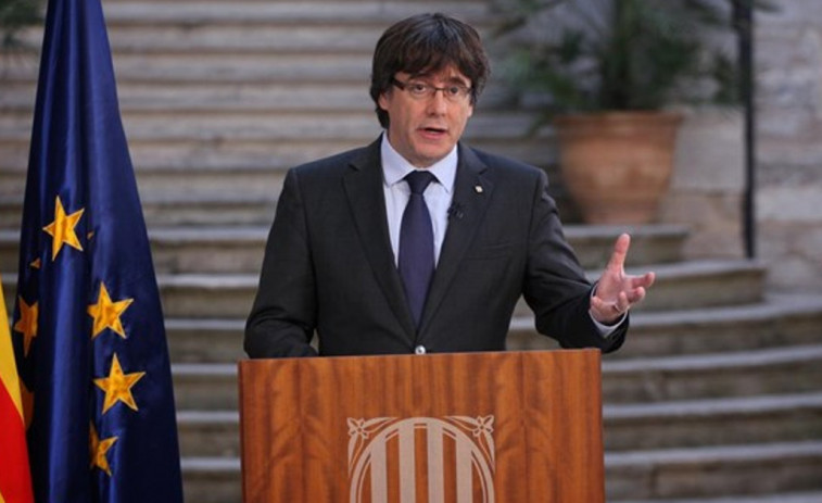 Puigdemont ve posible estar presente en el pleno del Parlament
