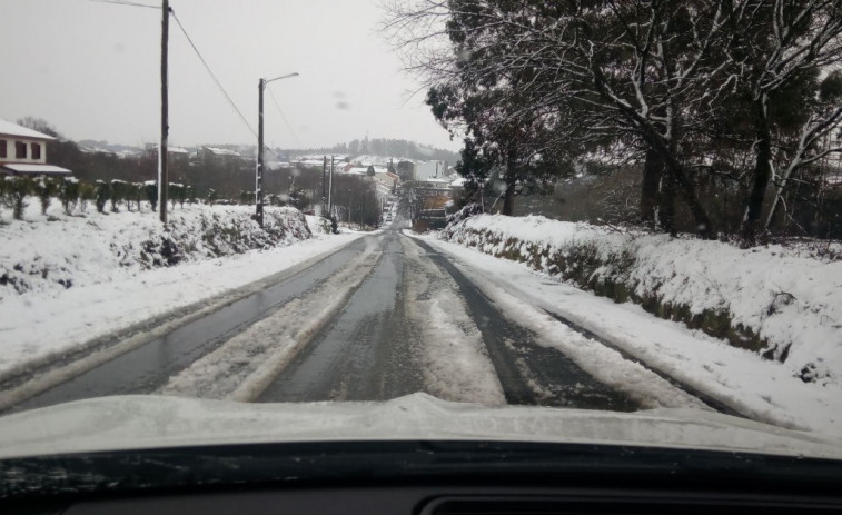 La normalidad regresa a Galicia y sus carreteras después de varias jornadas de nieve