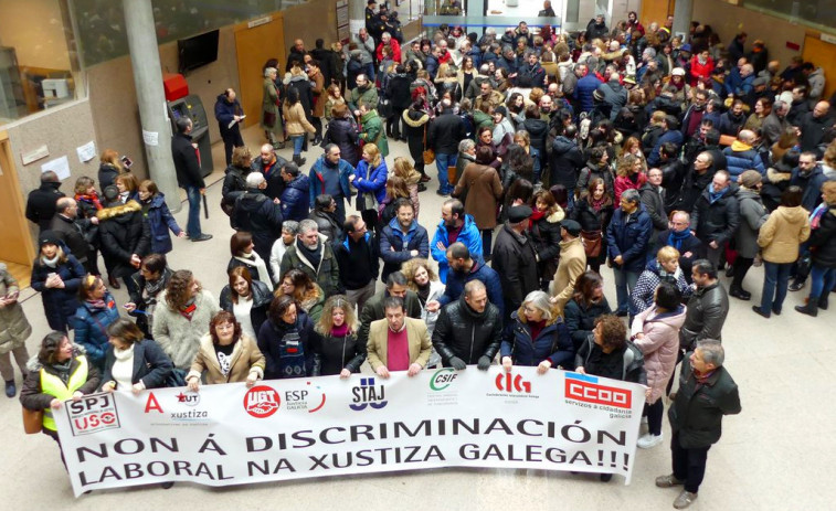 La Xunta amaga con retirar la oferta de la huelga de la Justicia