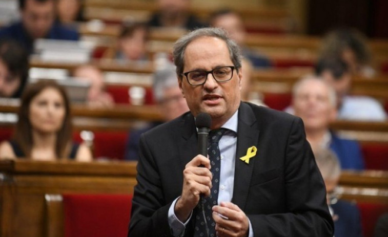 ​El Parlament de Cataluña retira el acta a Torra después del apoyo del Supremo a la JEC