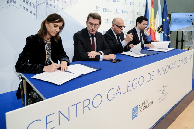 Xunta y Diputación de Ourense firman el convenio para el Centro Gallego de Innov