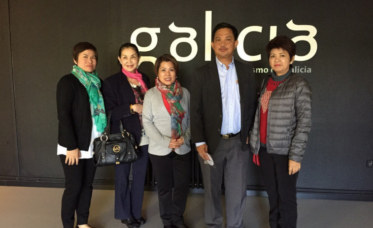 Unha delegación do Goberno filipino visita Galicia, para coñecer a sua experiencia turistica