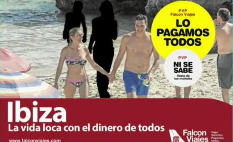 Denuncian a jóvenes del PP por publicar una foto en bikini de las hijas menores de Sánchez