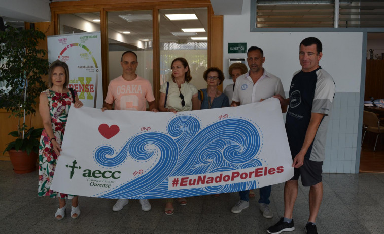 Un nadador gallego, Felipe Iglesias, cruzará de Sálvora a O Grove para luchar contra el cáncer