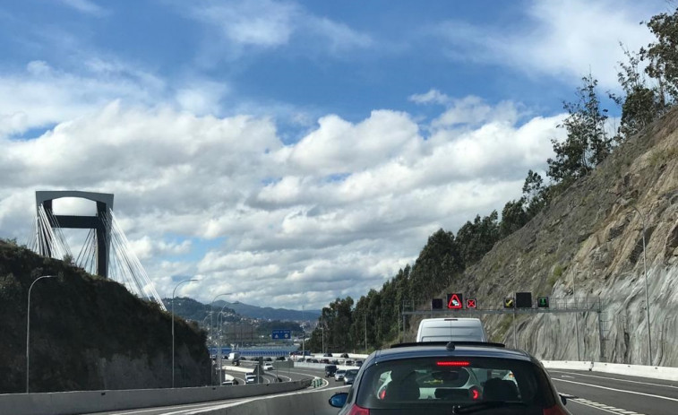 Casi un millón de desplazamientos en las carreteras gallegas con motivo del puente de agosto