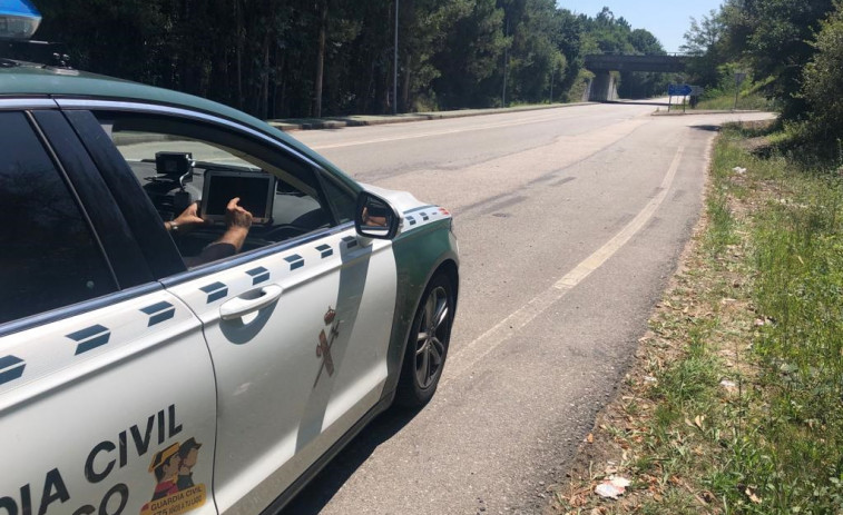 A 168 km/h en una moto sin carnet ni seguro en un tramo limitado a 80 un motorista