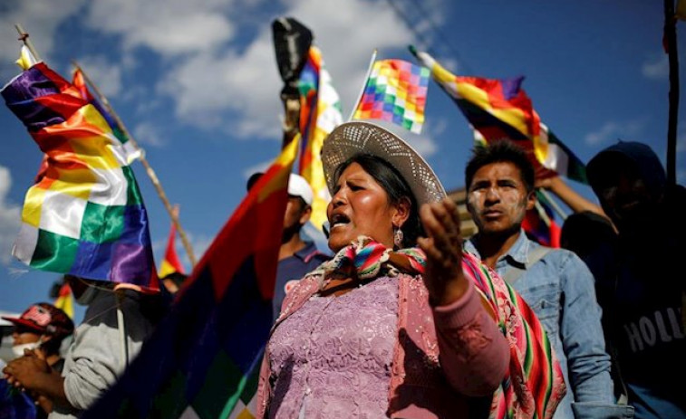 ​Convocadas protestas en ocho ciudades gallegas por la defensa de la democracia en Bolivia