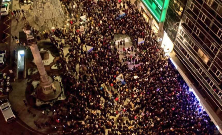 Protestas contra la violencia de género en 27 localidades de Galicia con miles de asistentes