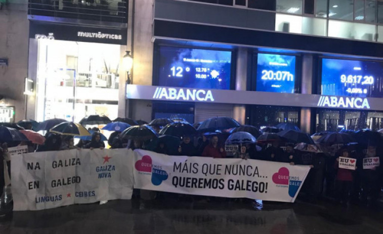 Movilizaciones en todas las ciudades para que la Xunta cumpla con el gallego