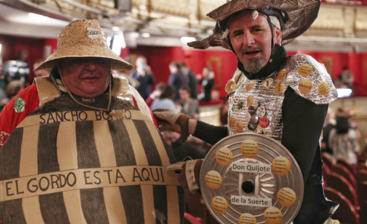 Un quinto premio de la Lotería Navidad cae en las cuatro provincias gallegas y otro en Santiago