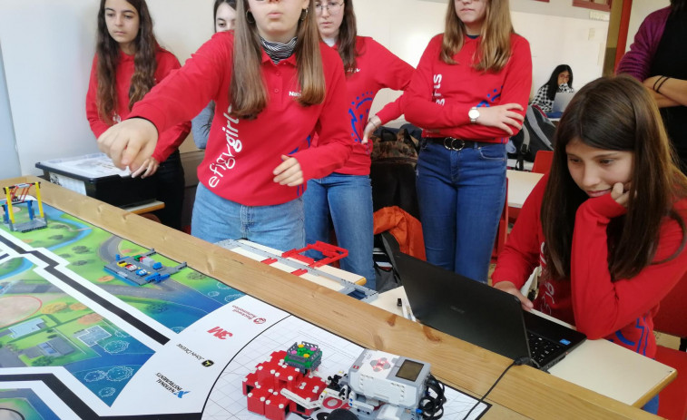 Ocho equipos de alumnas gallegas en un concurso internacional de ciencia gracias a la Fundación Naturgy