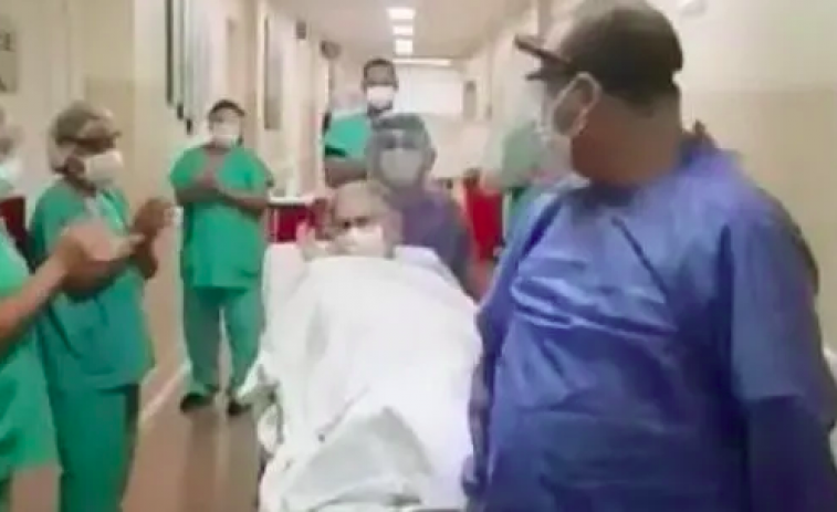 Anciana de 94 años vence al coronavirus en el resucitado hospital del Centro Gallego de Buenos Aires (vídeo)
