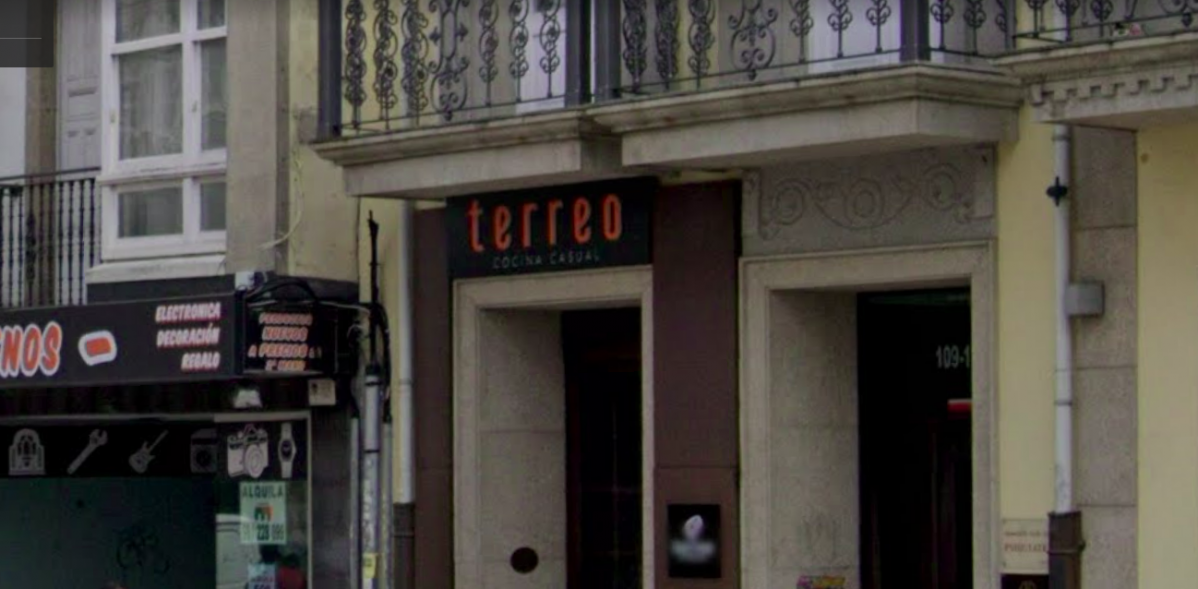 Restaurante Terreo en A Coruu00f1a en una imagen de Google Street View