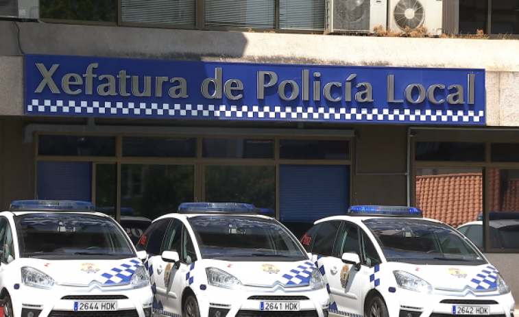 Desalojo de un botellón en la Praza da Estrela de Vigo acaba con un detenido