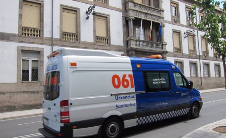 Un atropello en pleno casco urbano de Melide provoca la muerte de un septuagenario