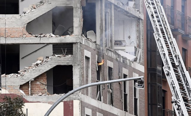 Al menos tres fallecidos y un desaparecido en la gran explosión en el barrio de La Latina