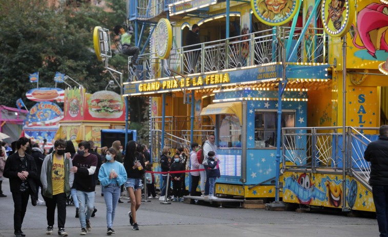 Heridas dos menores tras un incidente en una atracción durante las fiestas de Lugo