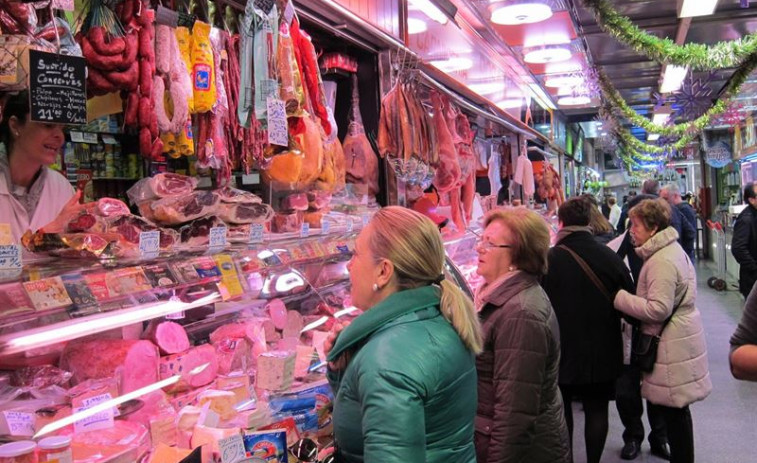 Las ventas del comercio minorista gallego aumentan un 6% en noviembre