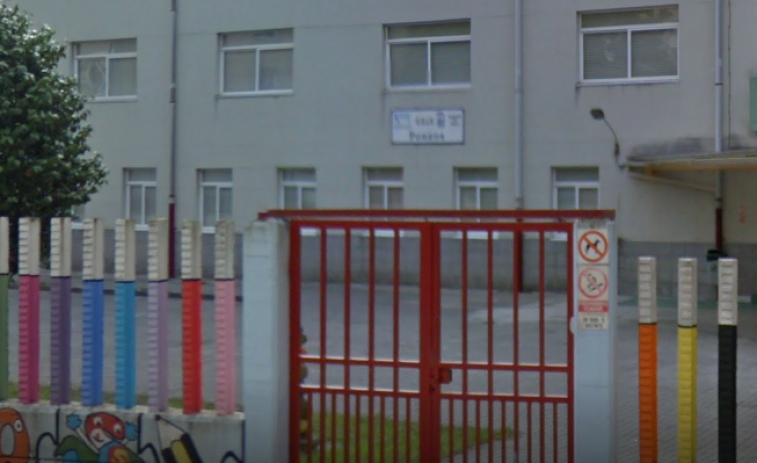 Brote de covid en el CEIP Ponzos de Ferrol en medio de una importante subida de casos en las aulas