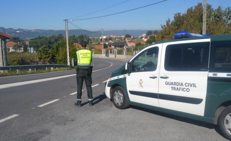 Pillada dos veces en menos de una hora superando la velocidad permitida durante un control en Ourense