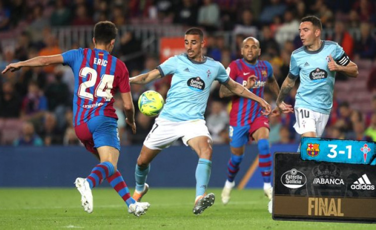 El Celta de Vigo paga su inocencia ante un eficaz FC Barcelona y se va de vacío del Camp Nou