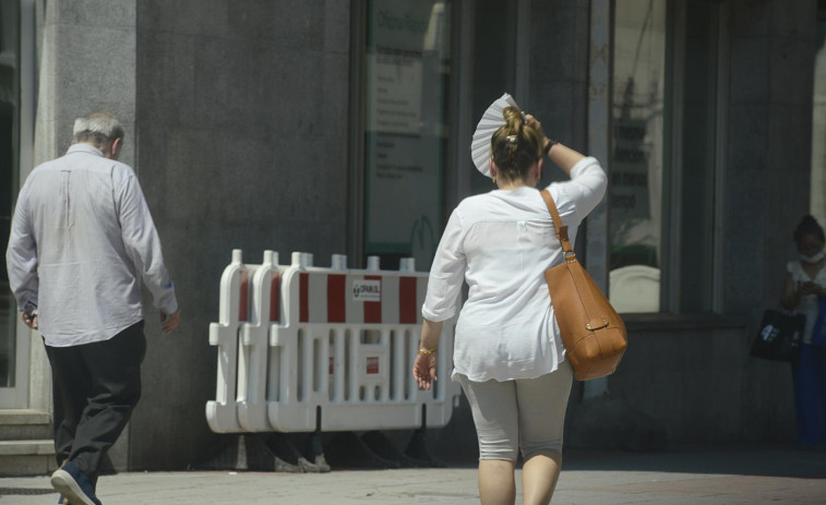 Las temperaturas aumentarán este domingo en Galicia, pudiendo llegar a los 34 grados