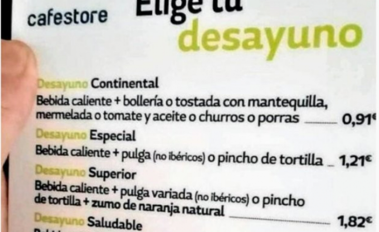 La cafetería del Congreso de los Diputados ofrece desayunos por menos de 1 euro