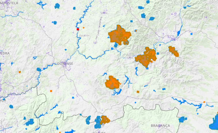 Europa estima que ardió más superficie que la que reconoce la Xunta y O Courel, O Invernadoiro y Valdeorras siguen en llamas 12 días después