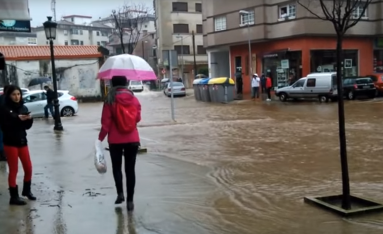 Aviso por fortes chuvias e posibles inundacións