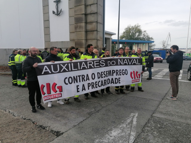 Denuncian que diez trabajadores del mantenimiento de cabinas en Navantia ría de Ferrol pueden perder su empleo
