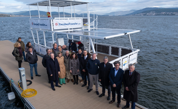 Nuevo barco para el 'Xacobeo Transfer' A Guarda-Caminha que suma 7.000 usuarios de 40 países