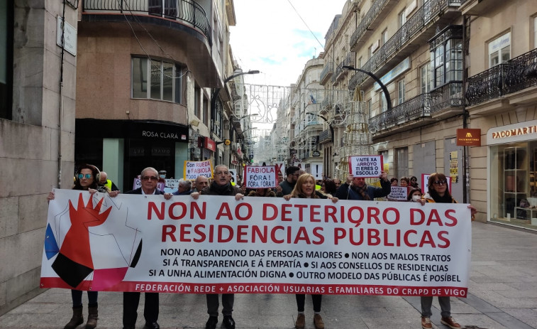 Ancianos llagados y cubiertos de heces en la residencia CRAPD de la Xunta en Vigo, denuncian familiares