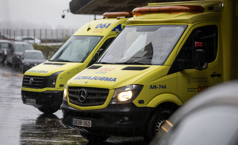 Una colisión múltiple entre seis vehículos deja tres personas heridas en Castroverde