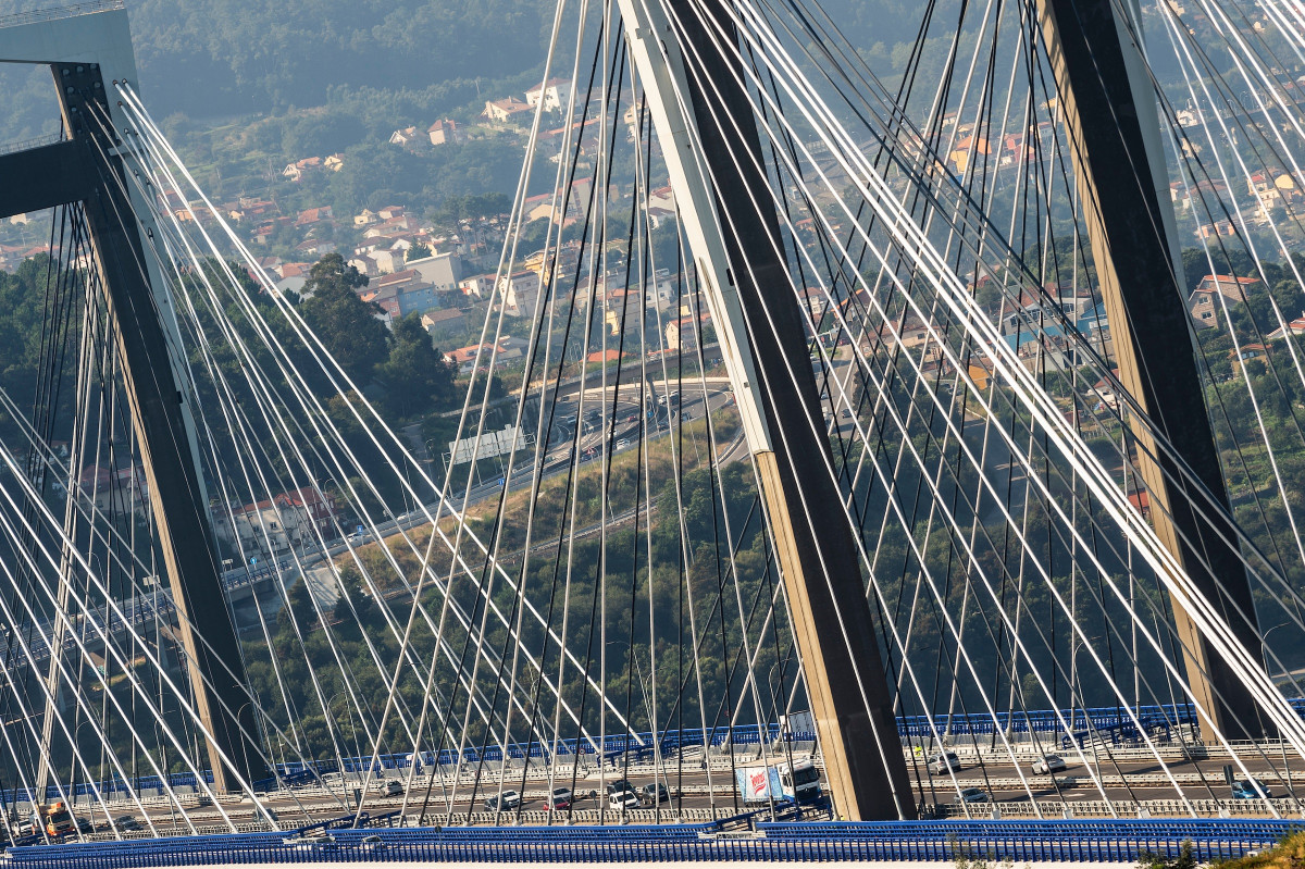 Archivo - Puente de Rande, en Vigo.